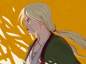 Yellow Tsunade Wallpaper