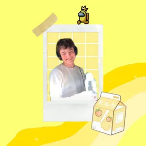 Yellow Tubbo Polaroid Wallpaper