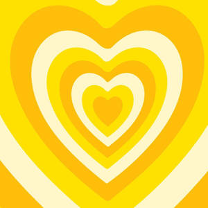 Yellow Wildflower Heart Wallpaper