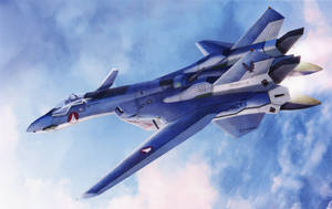 Yf19 Macross Jet Wallpaper