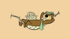 Yogi Bear On Hammock Wallpaper