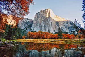 Yosemite National Park Granite Cliff Wallpaper