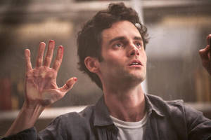 You Netflix Series Actor Penn Badgley Wallpaper