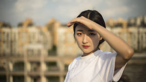 Young Chinese Girl Wallpaper