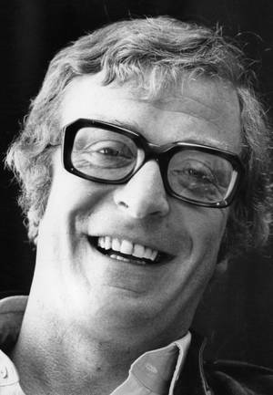 Young English Actor Michael Caine Portrait Shot Wallpaper