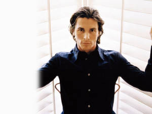 Young Gorgeous Christian Bale Wallpaper
