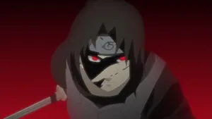 Young Itachi Uchiha Red Wallpaper