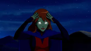 Young Justice Heroine Miss Martian Wallpaper