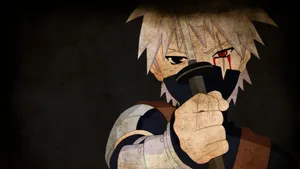 Young Kakashi Hatake Small Katana Wallpaper