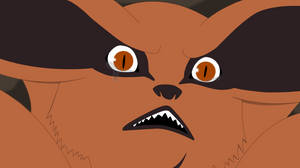 Young Tearful Beast Naruto Kurama Wallpaper