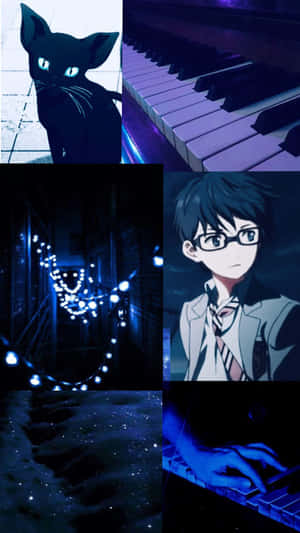 Your Lie In April Iphone Kaori Anime Collage Pictures Wallpaper