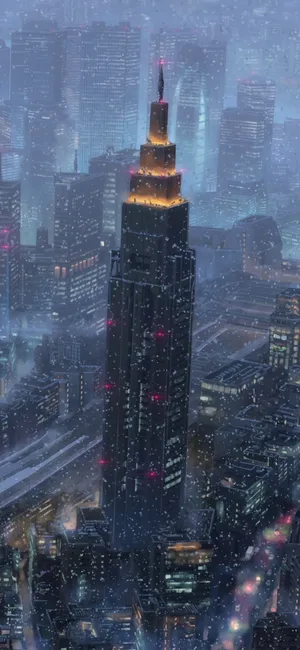 Your Name Iphone Ntt Docomo Building Wallpaper