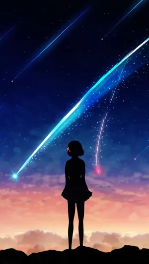 Your Name Mitsuha Miyamizu Wallpaper
