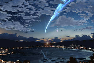 Your Name Stars And Sky Wallpaper