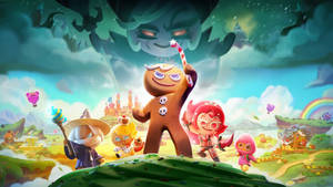 Youthful Adventure In Cookie World! Wallpaper