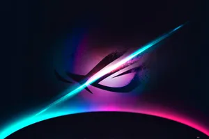 Youtube Gaming Pink Lights Wallpaper