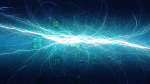 Youtube Thumbnail Blue Lightning Wallpaper