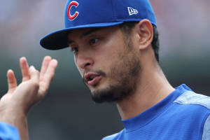 Yu Darvish Cubs Cap Wallpaper