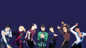 Yuri On Ice Figure Skaters Wallpaper