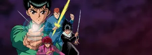 Yuyu Hakusho Yusuke's Spirit Gun Wallpaper