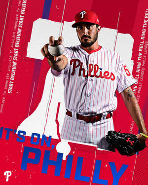 Zach Eflin It's On Philly Poster Wallpaper