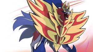 Zamazenta Howling Wallpaper