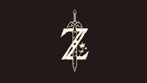 Zelda Minimalist Logo Title Cover Wallpaper