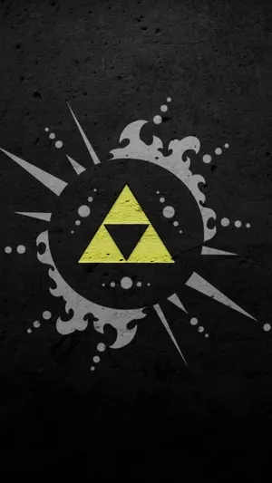 Zelda Triforce Mobile Cover Wallpaper