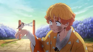 Zenitsu And Chuntaro Wallpaper