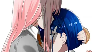 Zero Two Hugs Ichigo Wallpaper