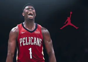 Zion Williamson Jordan Brand Wallpaper