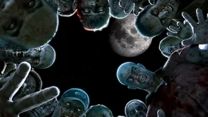 Zombie Facing Camera Wallpaper