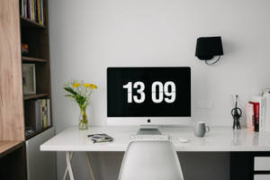 Zoom Background Office With Desktop Wallpaper