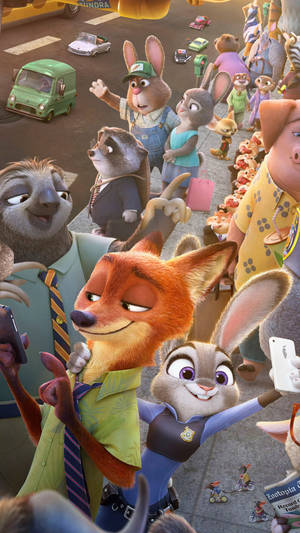 Zootopia In Frenzy Wallpaper