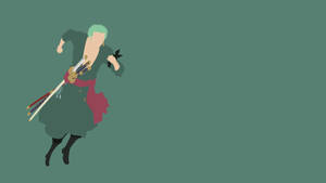 Zoro Hd Running Stance Wallpaper