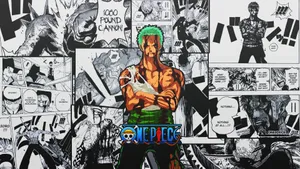 Zoro In One Piece Manga Wallpaper