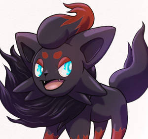 Zorua Looking Smug Wallpaper