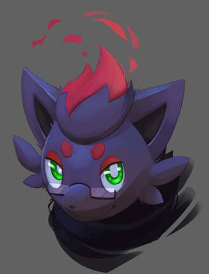 Zorua With Eyeglasses Wallpaper